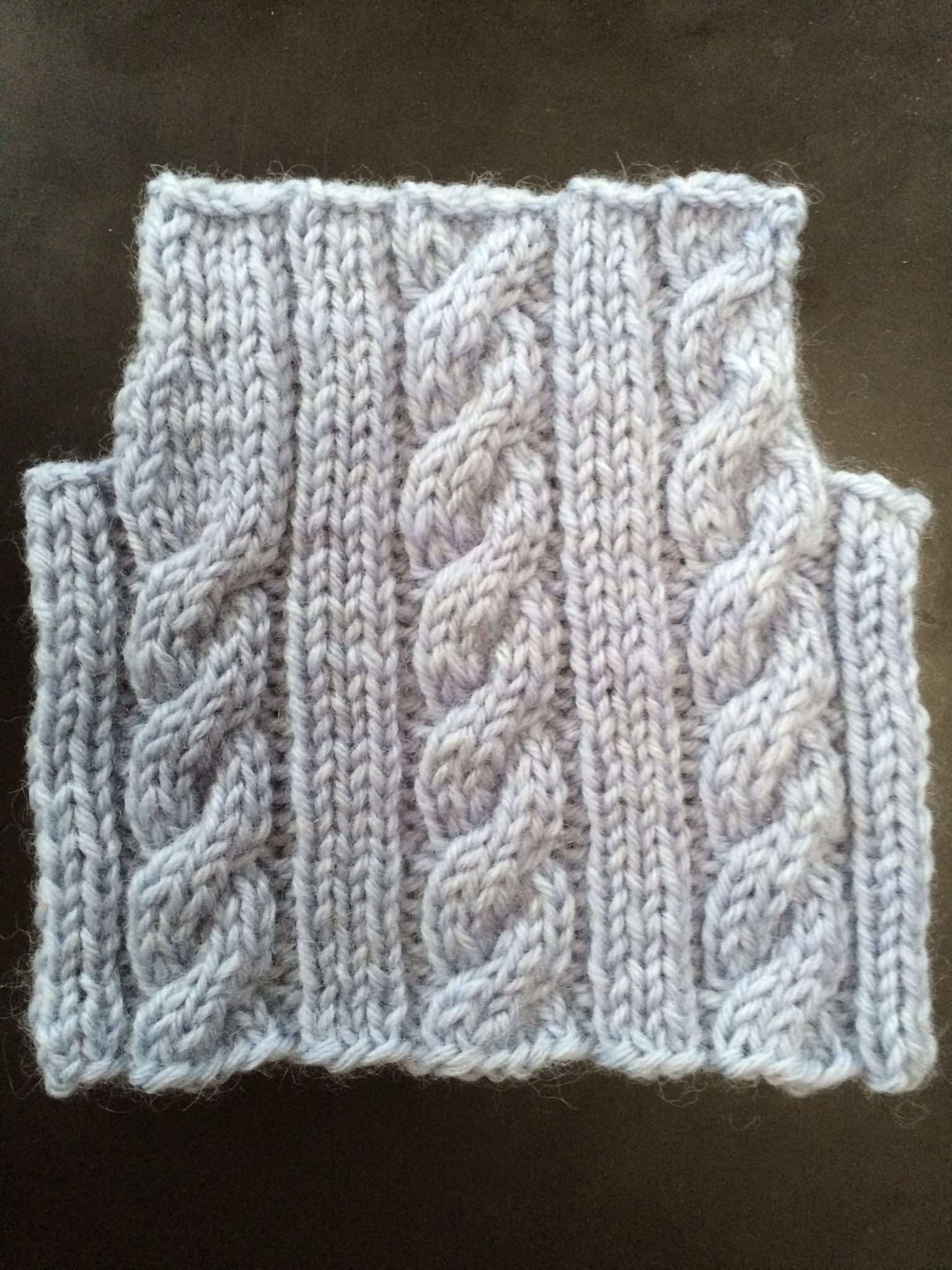 Cable Swatch
