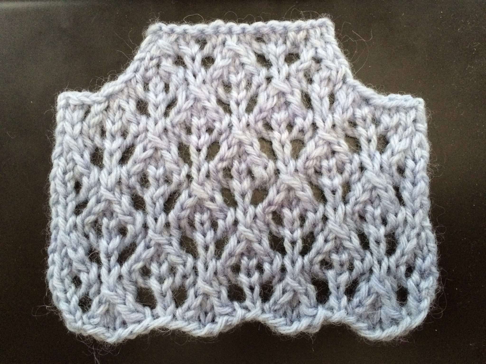 Lace swatch
