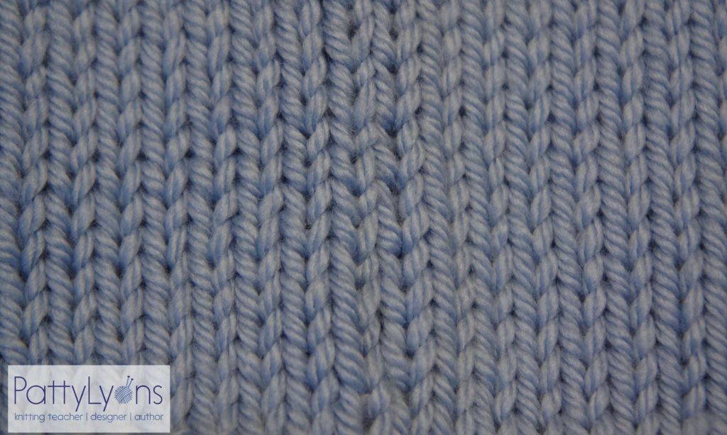 Stockinette selvedge edge