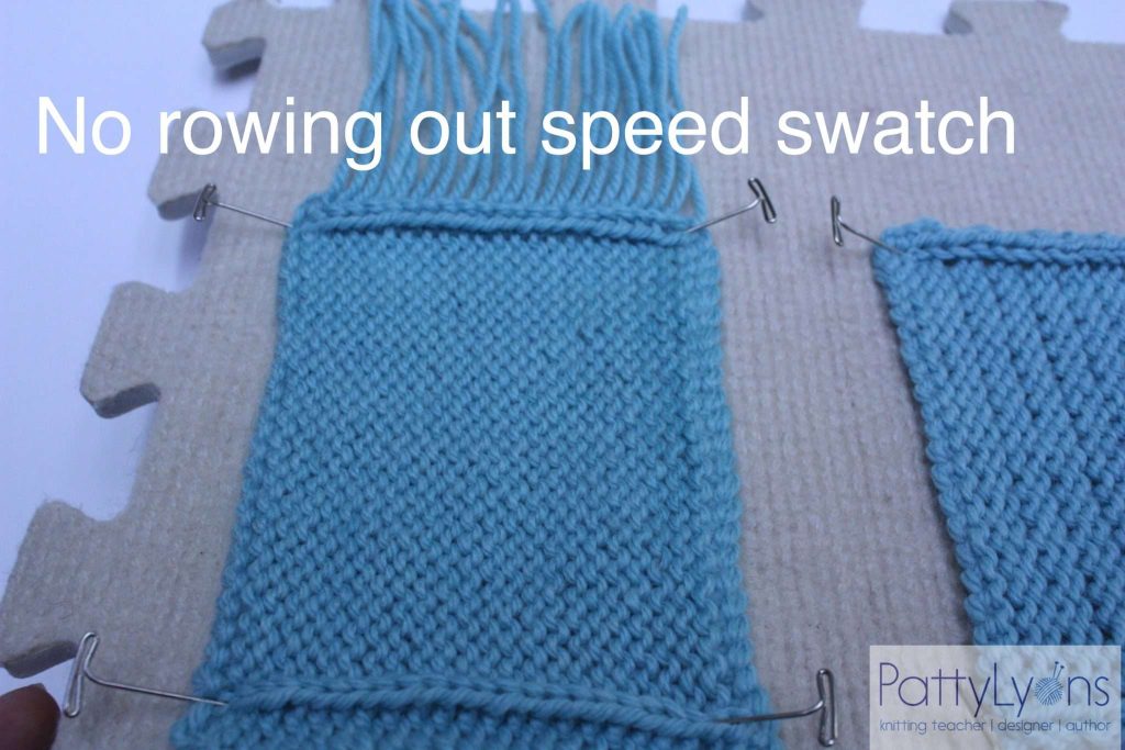 Gauge Swatch in the round
