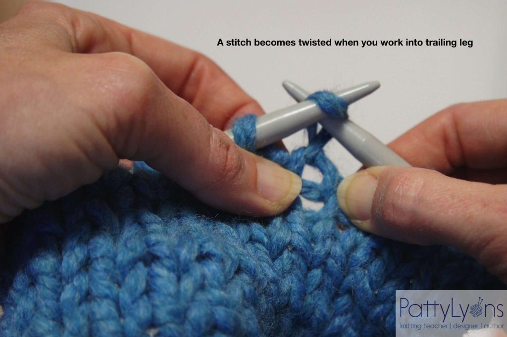How to Avoid Twisting a Stitch