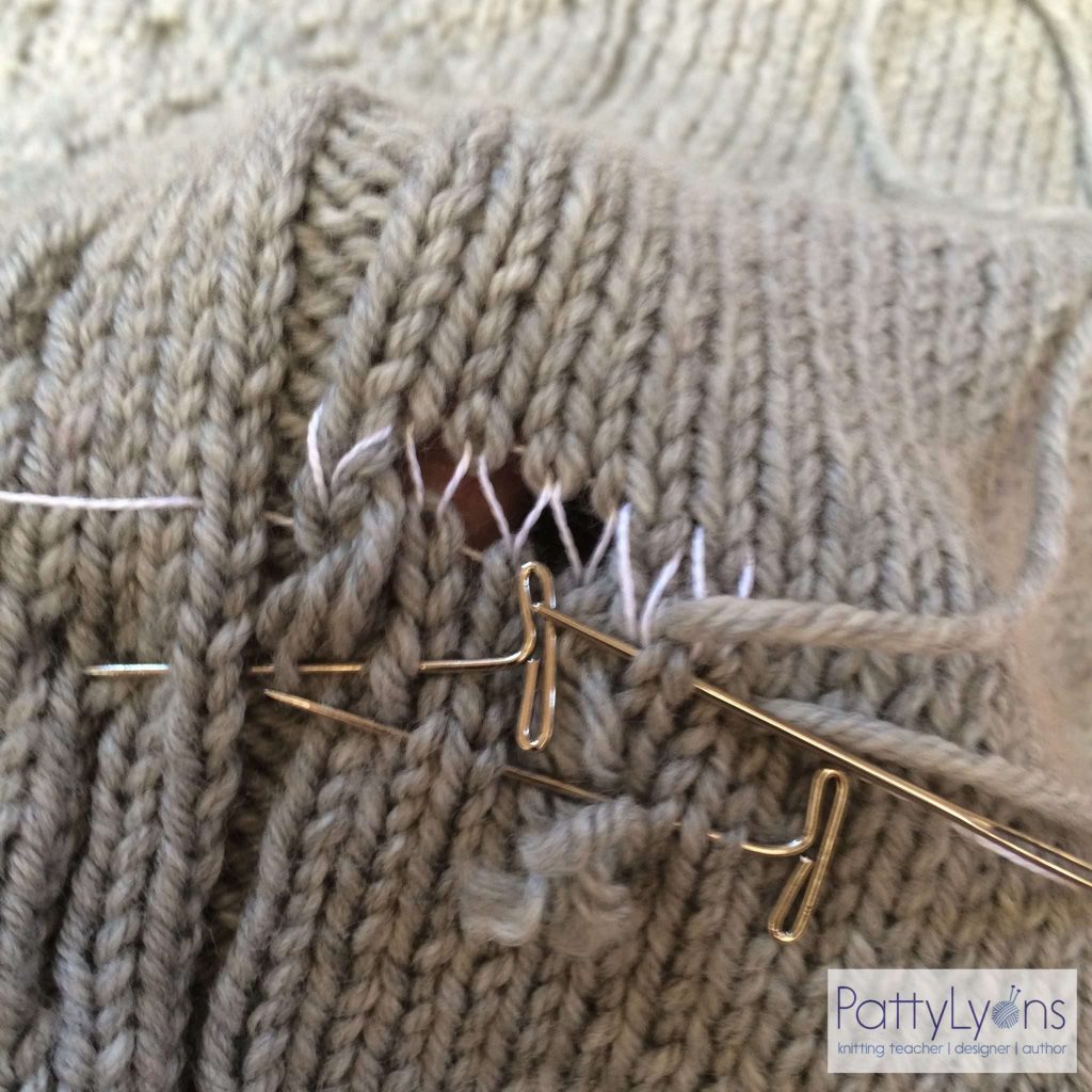 How to Fix a Hole in Knitting