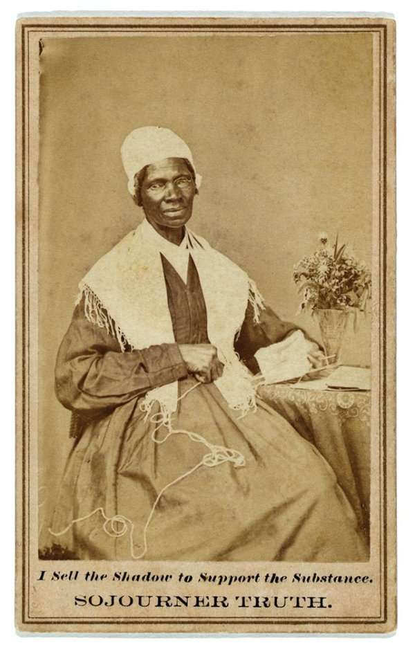 “Carte de visite showing Sojourner Truth (c. 1880)”